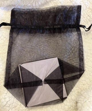 Black Organza Bag