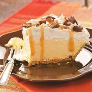 Caramel Banana Ice Cream Pie recipe card