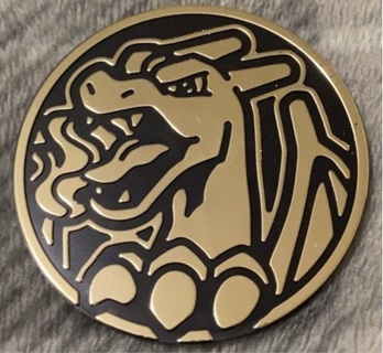 Pokémon TCG Large Game Coin Charizard 