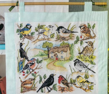 BRAND NEW ~2 CROSS STITCH PATTERN~BIRDS-OUR FEATHERED FRIENDS~FREE SHIP 