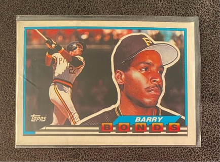 Barry Bonds Topps Big