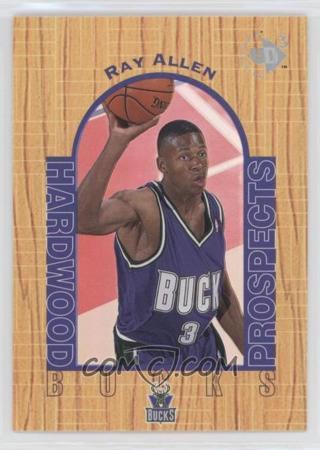 RAY ALLEN 1996 97 UPPER DECK UD3 ROOKIE RC CARD HALL OF FAME NBA STAR