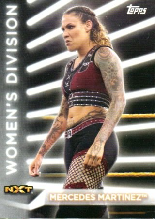 2021 Topps WWE Mercedes Martinez Roster Womens Division R-42