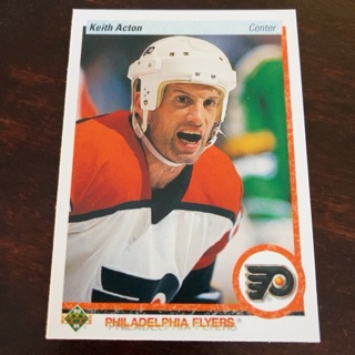 1990-91 Upper Deck - [Base] #445 Keith Acton