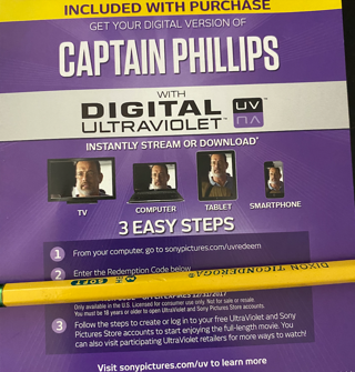 Captain Phillips Movie Code