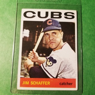 1964 - TOPPS BASEBALL CARD NO. 359 - JIM SCHAFFER - CUBS