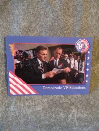 Decision 92 Presidential Trading Card # 29