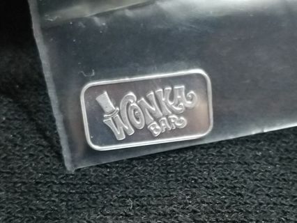 One gram .999 pure fine Silver bar collectible ☆WONKA BAR☆