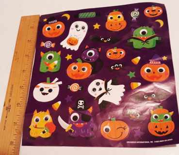 Halloween Stickers - googly eyes!