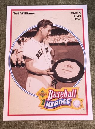 1991 UpperDeck Ted Williams