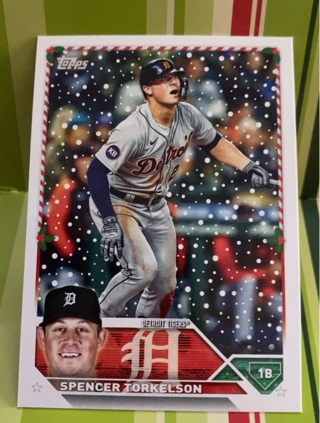 2023 Topps Holiday Spencer Torkelson Detroit Tigers