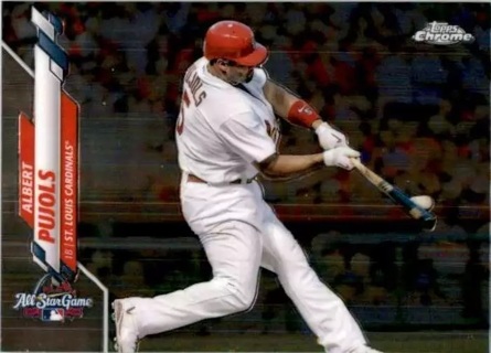 Albert Pujols As 2020 Topps Chrome Update #U78