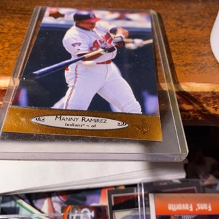 1996 upper deck manny ramirez baseball card 