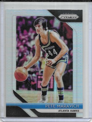 Pete Maravich 2018-19 Prizm Prizms Silver #255