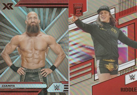 2023 WWE Prestige - Riddle Elite Bronze, Ciampo XR Bronze Both Cards!