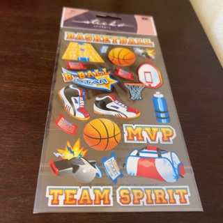 Sticko basketball stickers 