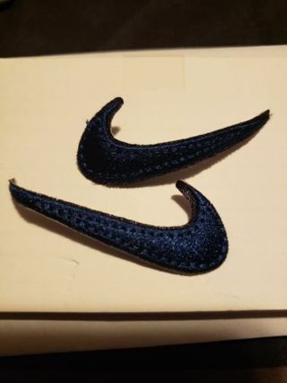 Electric Blue Nike Swoosh Patches from NFL Jersey