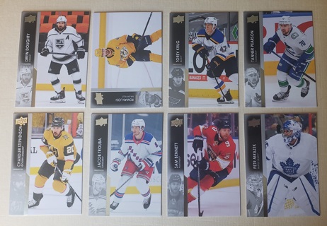 2021-22 Upper Deck Hockey 8 different Cards - All Listed