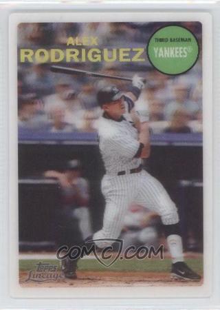 ALEX RODRIGUEZ 2011 LINEAGE COOL 3D INSERT NEW YORK YANKEES