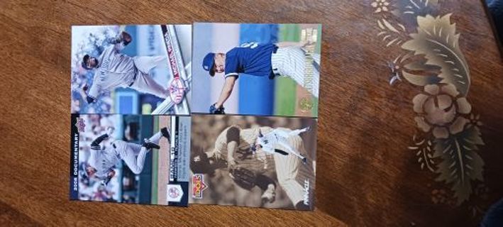 New York Yankees 4 Card Lot