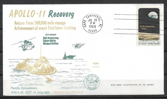 1969 Apollo-11 Recovery cover