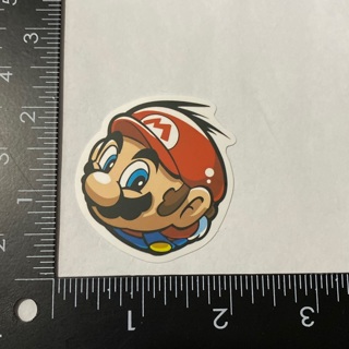 Mario game large sticker decal NEW 