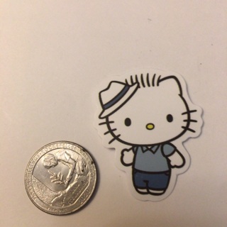 Hello Kitty sticker read description before bidding