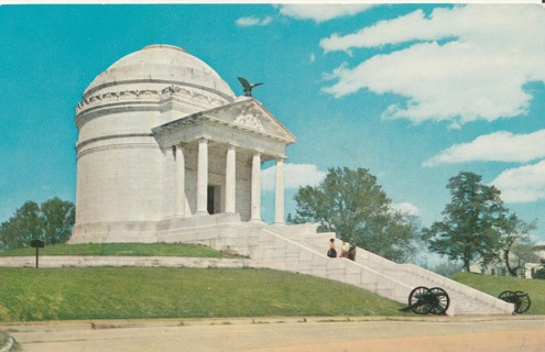 Vintage Unused Postcard: m: Illinois Memorial, Vicksburg