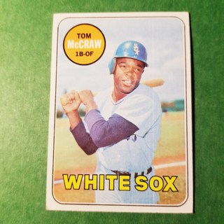 1969 - TOPPS BASEBALL CARD   NO. 388 - TOM McCRAW - WHITE SOX