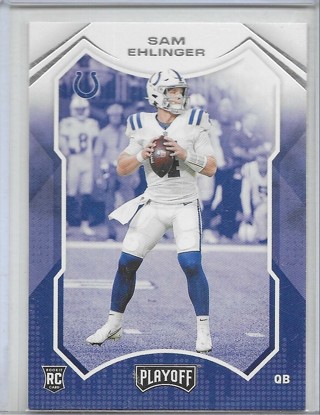 Sam Ehlinger 2021 Playoff #300 Rookie Card