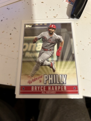 2019 topps welcome to philly bryce harper