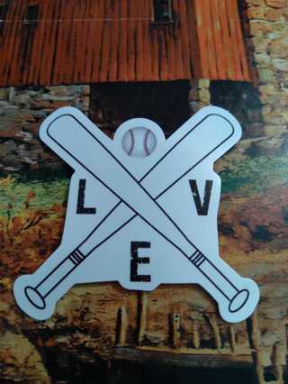 Baseball Sticker