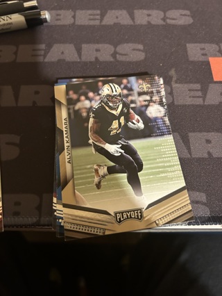 2019 panini playoff alvin kamara