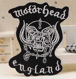 New Motörhead Band Patch IRON ON Patch Music Band Fan Clothing Embroidery Applique Decoration