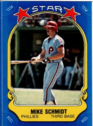 1981 Fleer Mike Schmidt Star Sticker checklist