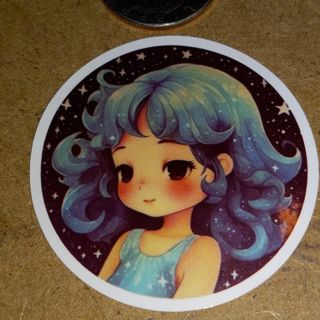Anime Cute 1⃣ vinyl sticker no refunds regular mail only Very nice quality!