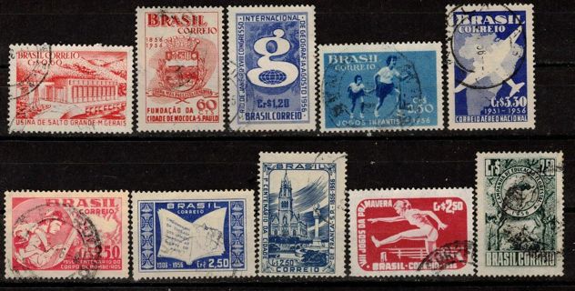 Brazil Commemoratives 1956