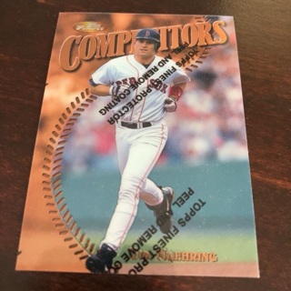 1997 Topps Finest - [Base] #267 Common - Bronze - Tim Naehring