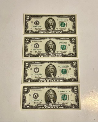 Two Dollar Bills 