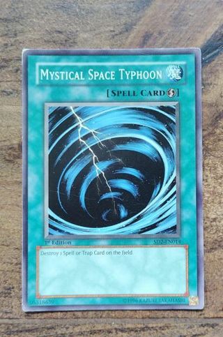 Yu-Gi-Oh Card 1st Edition Mystical Space Typhoon