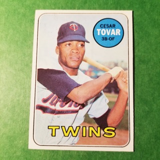 1969 - TOPPS BASEBALL CARD NO. 530 - CESAR TOVAR - TWINS