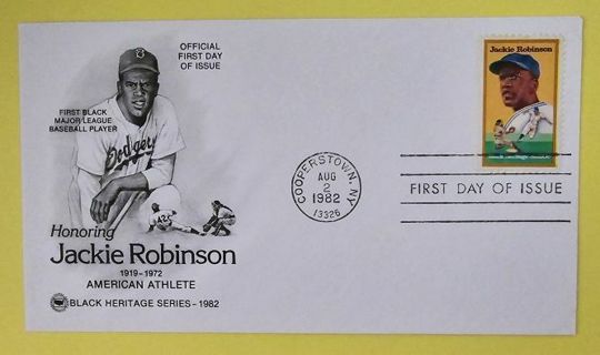 One Jackie Robinson First Day Cover