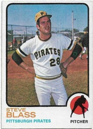 1973 TOPPS STEVE BLASS CARD