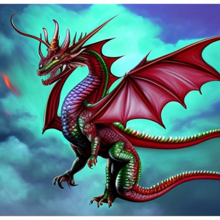 Listia Digital Collectible: Ferocious Dragon