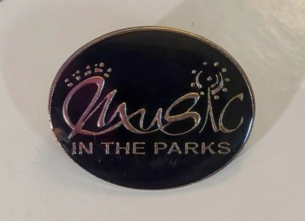 Music In The Parks - Collectible Travel Souvenir Lapel Pin