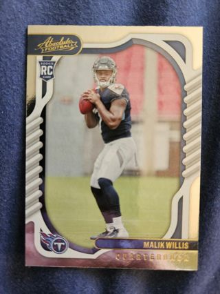 2022 Panini Absolute Yellow Rookie Malik Willis