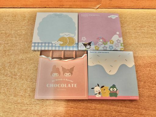 Kawaii Sanrio memo pad set #1