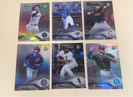 2021 Bowman platinum baseball lot