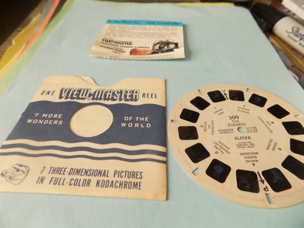 Vintage Mid 50's Alaska one View Master reel # 306 in full Kodochrome color 7   3D pictures