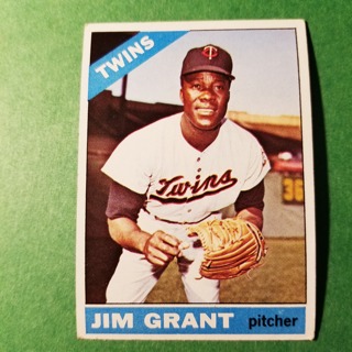 1966 - TOPPS BASEBALL CARD NO. 40 - JIM GRANT - TWINS